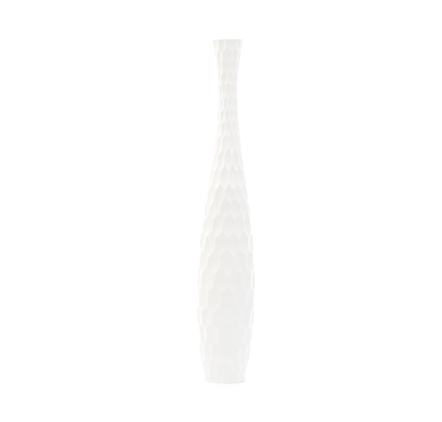 Large Mango Wood Floor Vase – Handcrafted Decorative Highlight from Thailand