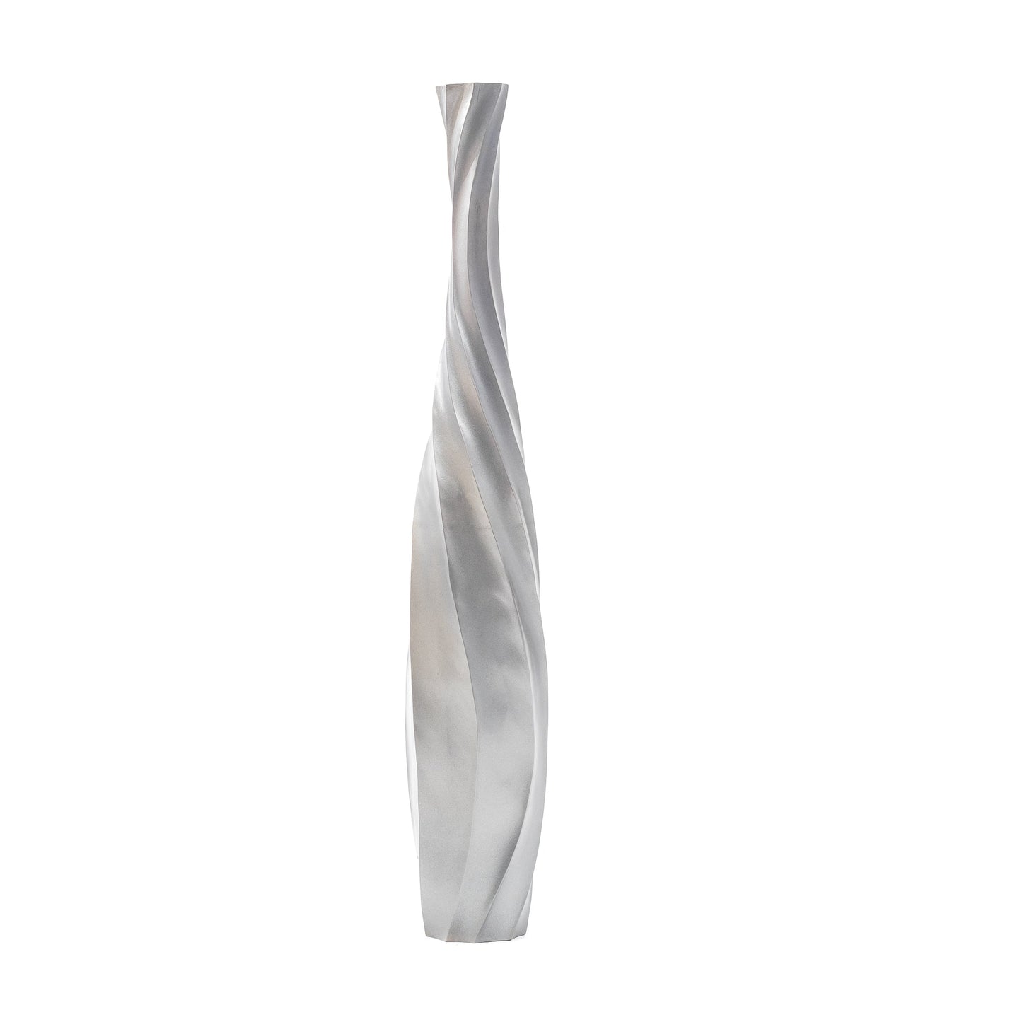 Large Mango Wood Floor Vase – Handcrafted Decorative Highlight from Thailand