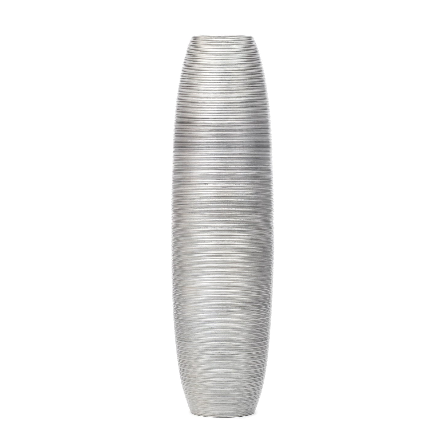 Large Mango Wood Floor Vase – Handcrafted Decorative Highlight from Thailand