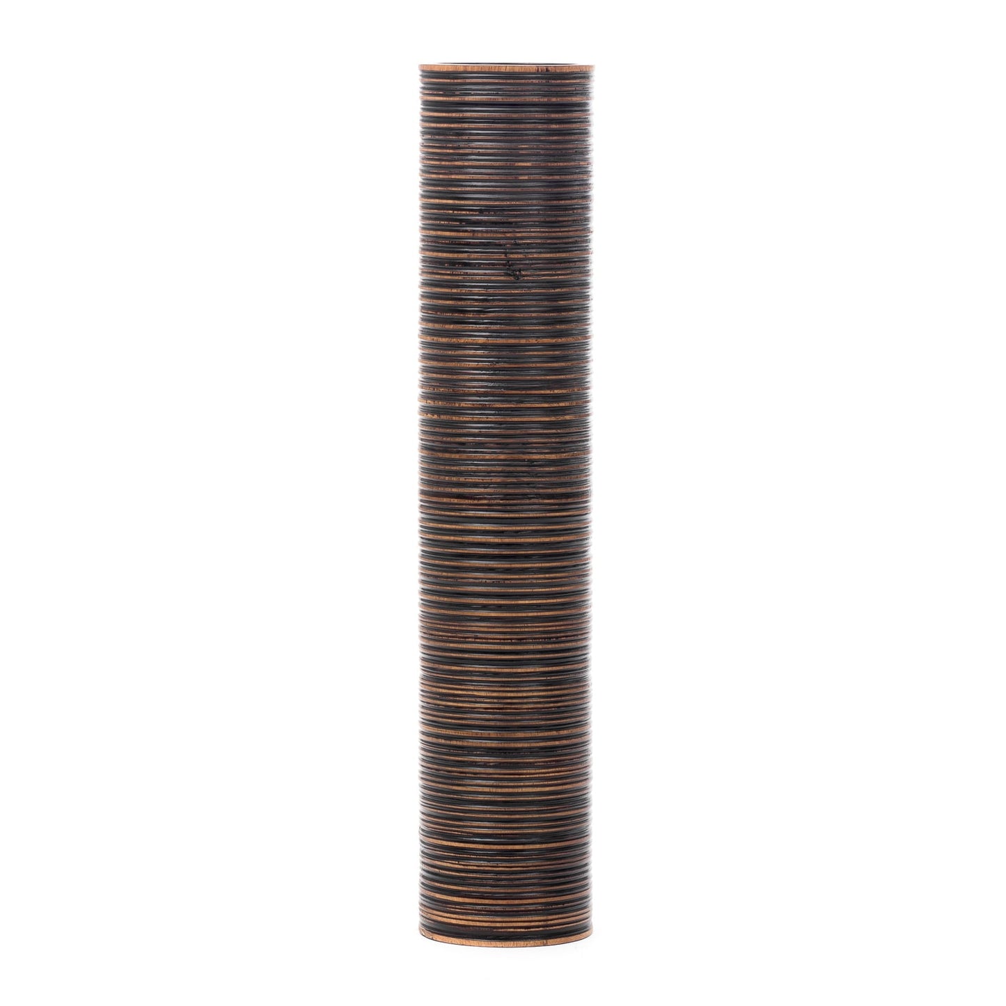 Large Mango Wood Floor Vase – Handcrafted Decorative Highlight from Thailand