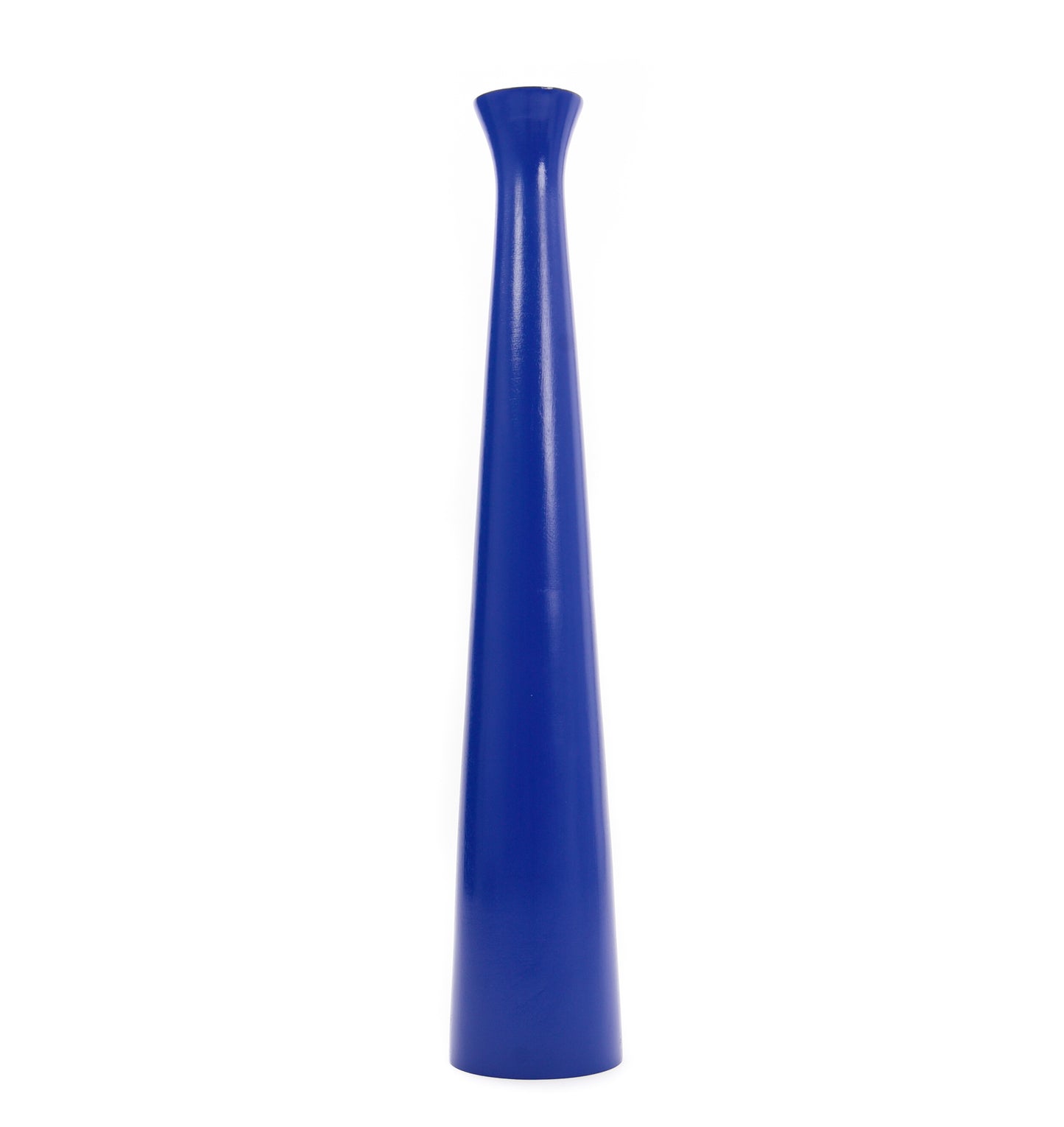 Large Mango Wood Floor Vase – Handcrafted Decorative Highlight from Thailand