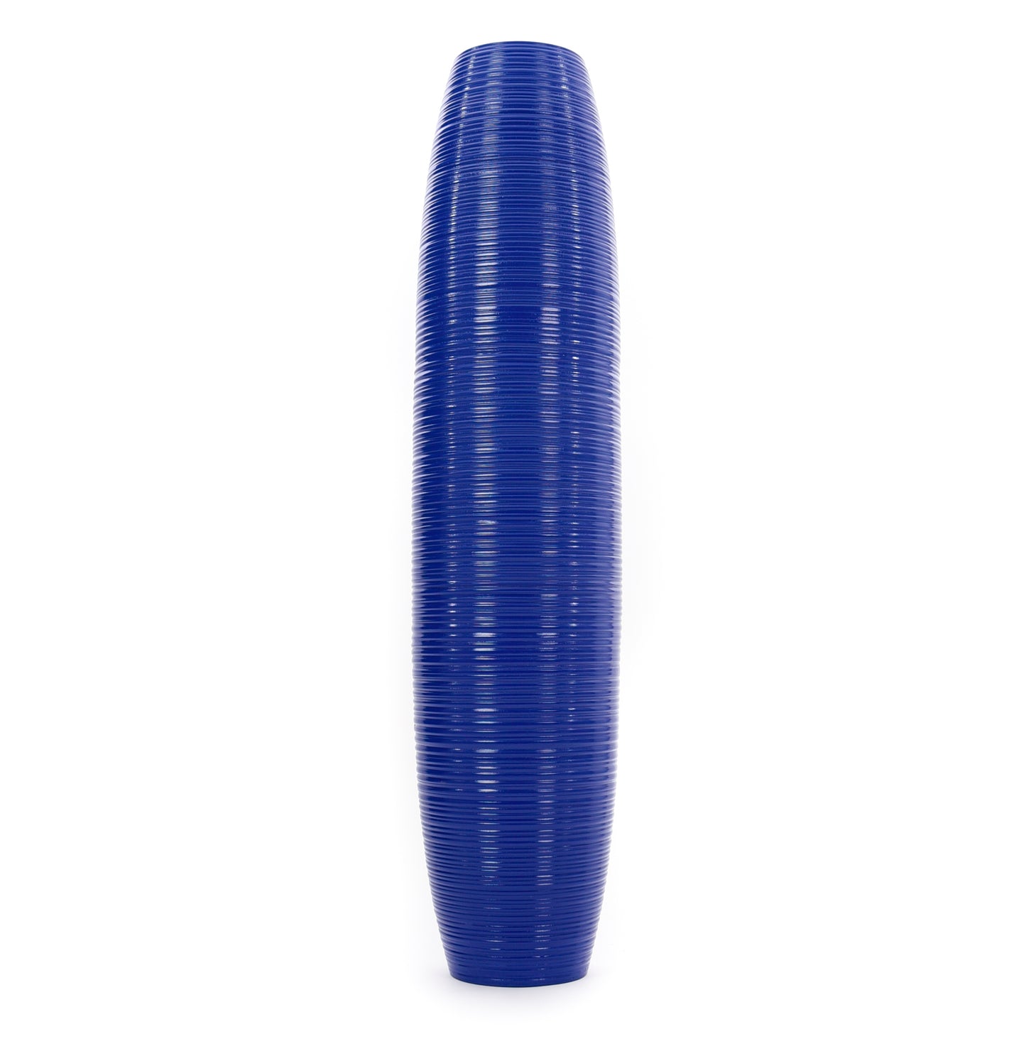 Large Mango Wood Floor Vase – Handcrafted Decorative Highlight from Thailand