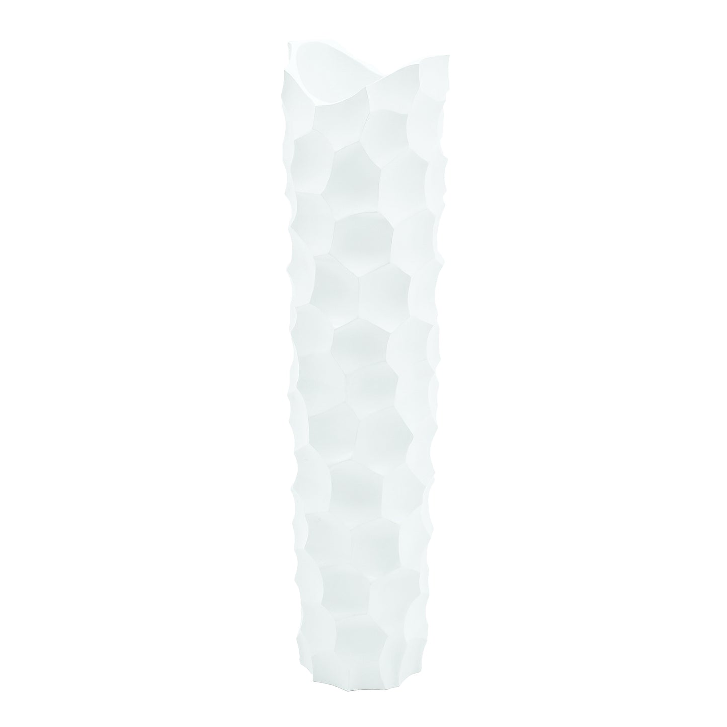 Large Mango Wood Floor Vase – Handcrafted Decorative Highlight from Thailand