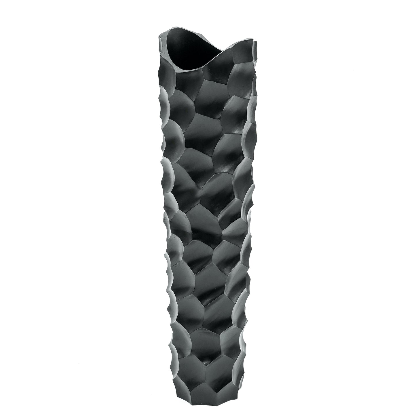 Large Mango Wood Floor Vase – Handcrafted Decorative Highlight from Thailand