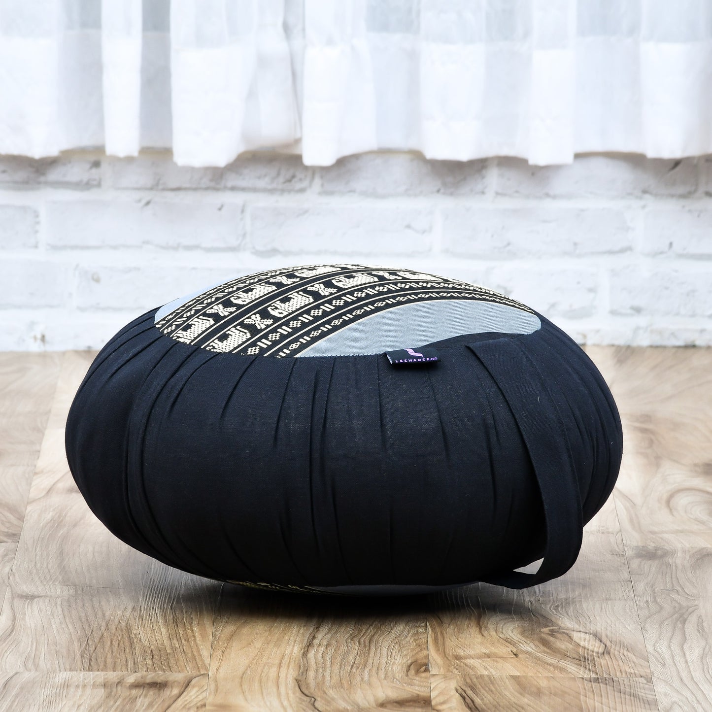 Leewadee Zafu Yoga Pillow, 33 x 15 cm, Light Blue, Sf15 - Blue
