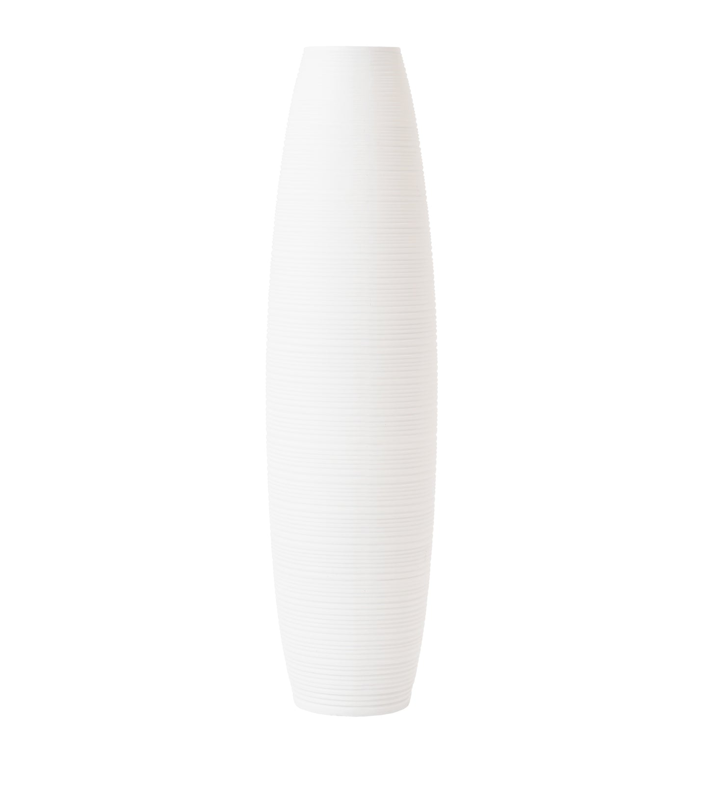 Large Resin Floor Vase – Stylish Waterproof Vase for Fresh & Dried Flowers, white, 26 inches