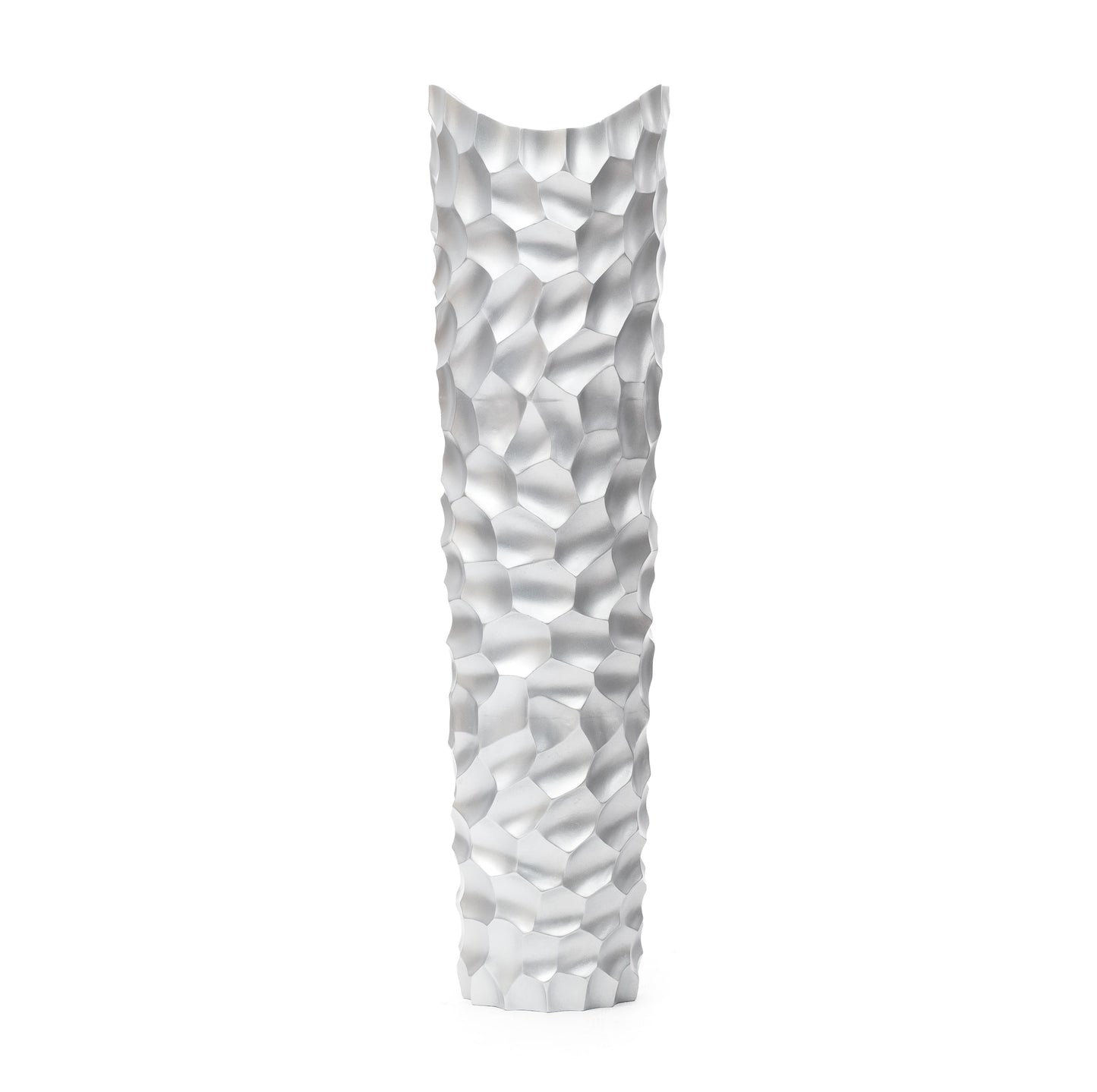 Large Mango Wood Floor Vase – Handcrafted Decorative Highlight from Thailand