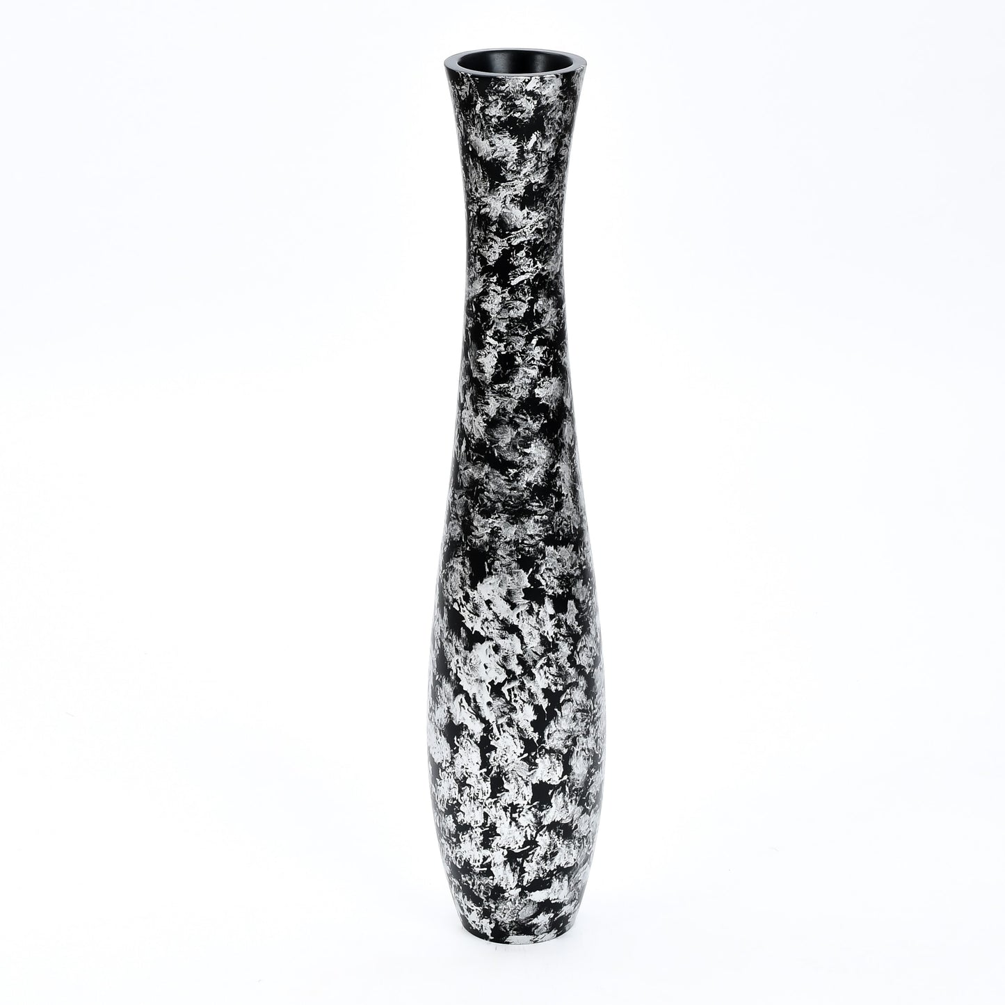 Large Mango Wood Floor Vase – Handcrafted Decorative Highlight from Thailand
